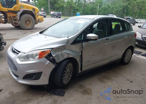 2016 Ford C-Max Hybrid Se from USA, damaged, VIN 1FADP5AU4GL100922